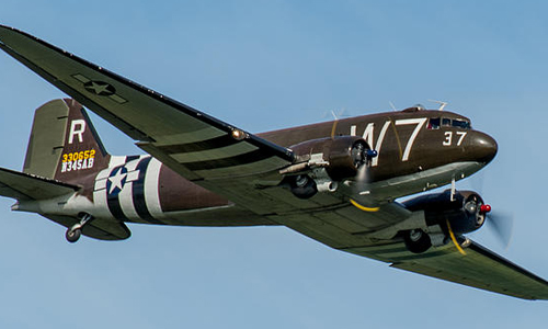 <h4>Douglas C-47 “Whiskey 7”</h4>
