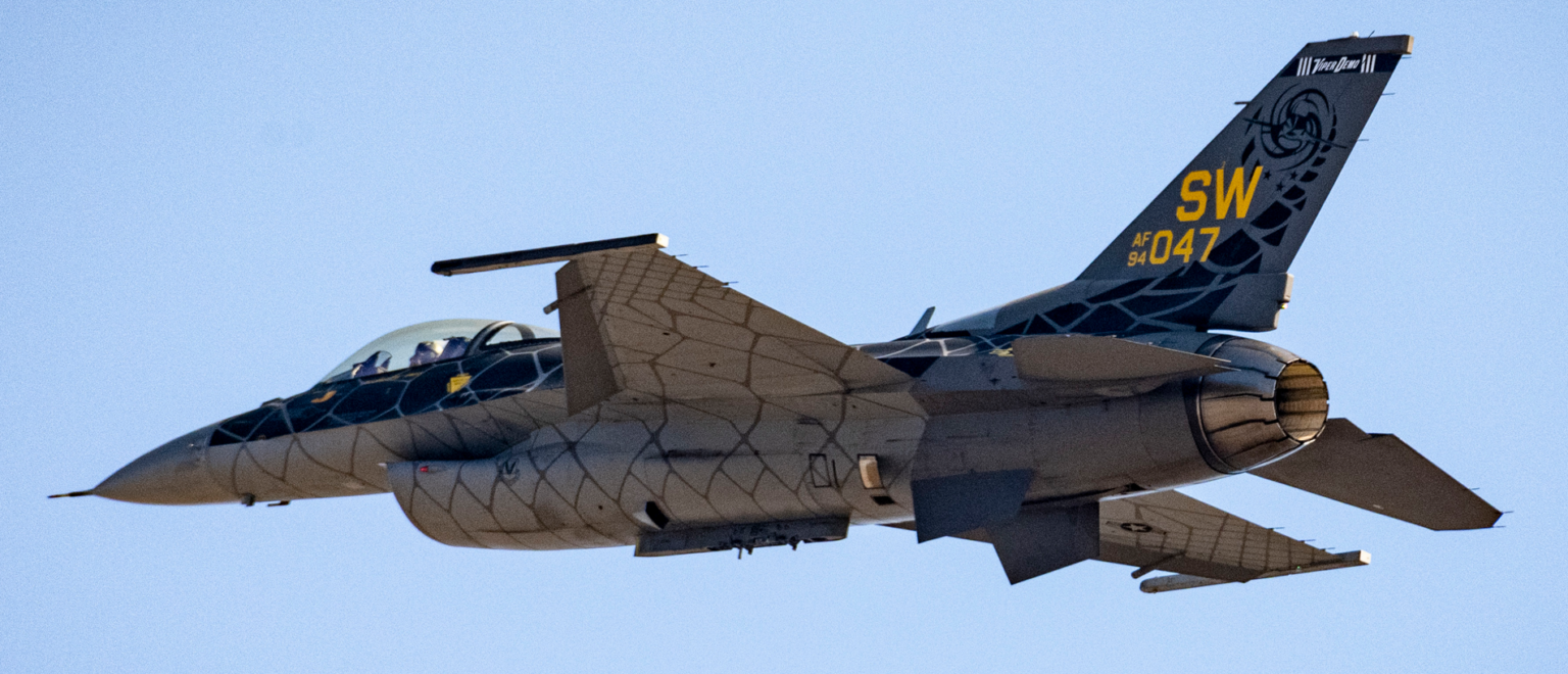 U.S. Air Force F-16 Viper Demo Team – Thunder Over New Hampshire